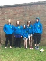 Young Carers in their new hoodies.